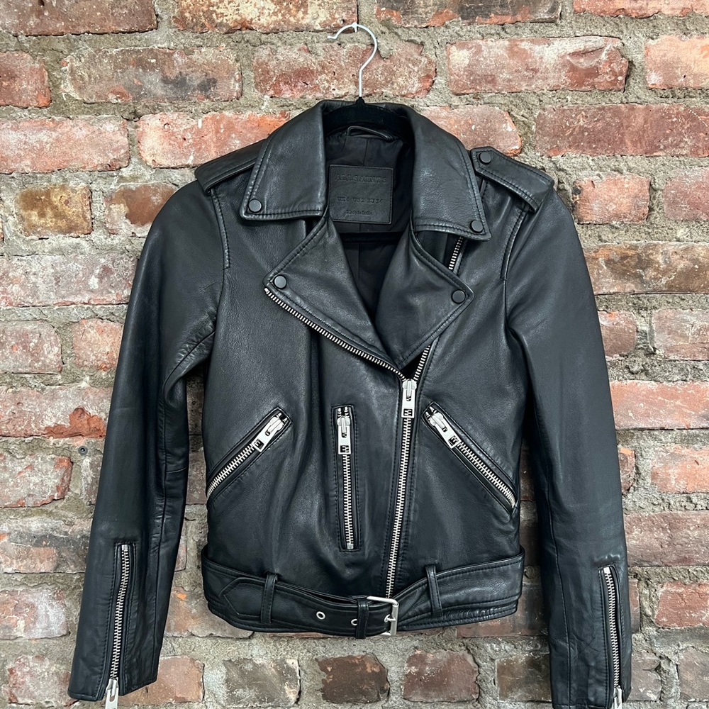 All Saints Leather Jacket